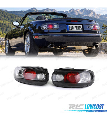 FEUX ARRIÈRE MAZDA MX5 90-98 NOIR