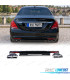 DIFFUSEUR MERCEDES CLASSE S W222 13-17 LOOK AMG S63 NOIR BRILLANT + EMBOUTS CHROMÉS