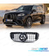 GRILLE MERCEDES GLS X167 20- LOOK GT NOIR BRILLANT CHROME