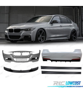 KIT CARROSSERIE BMW F30 LOOK M PERFORMANCE PDC DOUBLE SORTIE