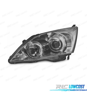 PHARE GAUCHE HONDA CR-V 06-11 TYC CHROMÉ FUMÉ