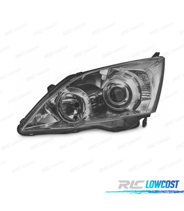 PHARE GAUCHE HONDA CR-V 06-11 TYC CHROMÉ FUMÉ