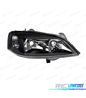 PHARE DROIT OPEL ASTRA G 97-04 FOND NOIR