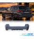 PARE-CHOCS ARRIÈRE BMW G31 TOURING LCI 20-23 LOOK M5 PDC DOUBLE SORTIE