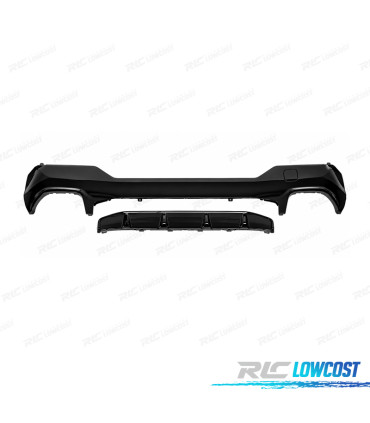 DIFFUSEUR BMW G22 G23 20-24 LOOK M 440i NOIR BRILLANT