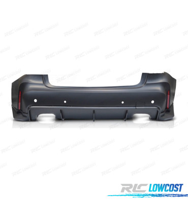 PARE-CHOCS ARRIÈRE BMW G20 19-22 LOOK M PERFORMANCE PDC DOUBLE SORTIE