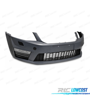 PARE-CHOCS AVANT SKODA OCTAVIA 13-17 LOOK RS SRA + ANTI-BROUILLARDS