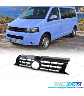 GRILLE VOLKSWAGEN VW T5 10-15 NOIR BRILLANT