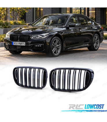 GRILLES BMW G11 15-18 LOOK M PERFORMANCE NOIR BRILLANT