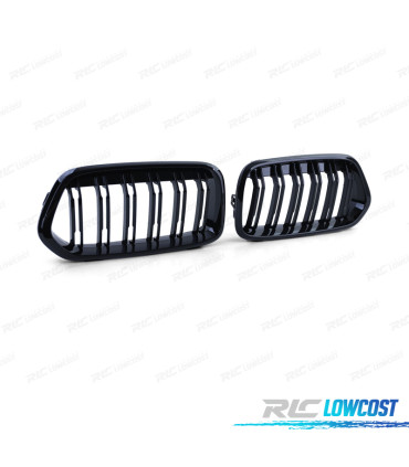 GRILLES BMW X2 F39 LOOK M PERFORMANCE NOIR BRILLANT
