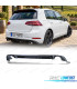 DIFFUSEUR VOLKSWAGEN VW GOLF 7.5 GTI 17-21 NOIR BRILLANT