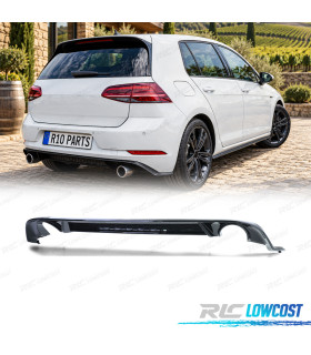 DIFFUSEUR VOLKSWAGEN VW GOLF 7.5 GTI 17-21 NOIR BRILLANT
