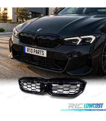 CALANDRE BMW G20 LCI 23-25 LOOK M NOIR BRILLANT
