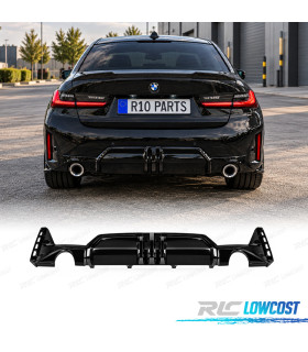 DIFFUSEUR BMW G20 LCI 23-25 LOOK M 340i NOIR BRILLANT