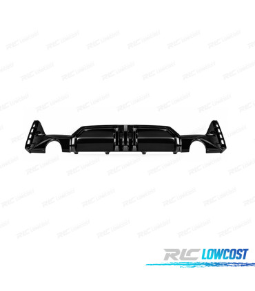 DIFFUSEUR BMW G20 LCI 23-25 LOOK M 340i NOIR BRILLANT