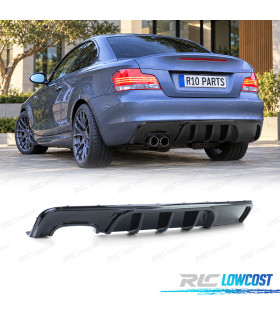 DIFFUSEUR BMW E82 E88 06-13 LOOK M PERFORMANCE NOIR BRILLANT