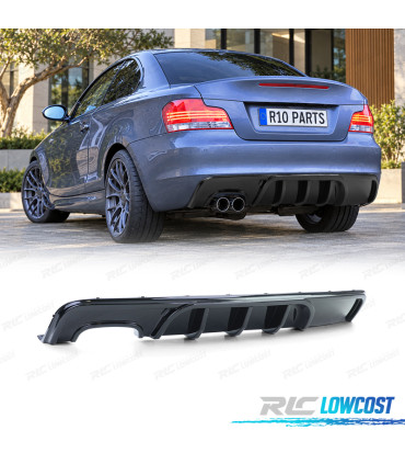 DIFFUSEUR BMW E82 E88 06-13 LOOK M PERFORMANCE NOIR BRILLANT