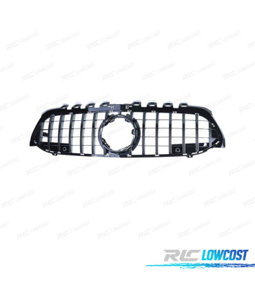 GRILLE MERCEDES CLASSE A W177 V177 18-24 LOOK GT NOIR BRILLANT CAMARA