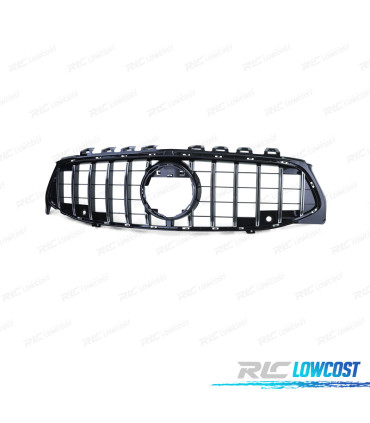 GRILLE MERCEDES CLA C118 X118 19-23 LOOK GT NOIR BRILLANT CAMARA