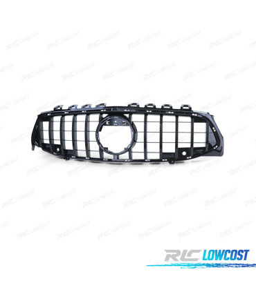 GRILLE MERCEDES CLA C118 X118 19-23 LOOK GT NOIR BRILLANT