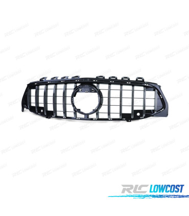 CALANDRE MERCEDES CLA X118 19-23 LOOK GT NOIR BRILLANT CHROME