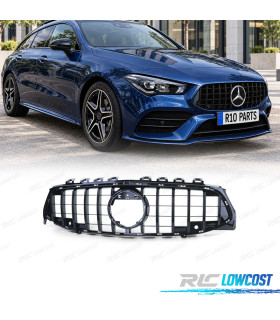 CALANDRE MERCEDES CLA X118 19-23 LOOK GT NOIR BRILLANT