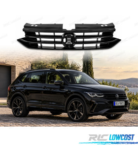 CALANDRE VOLKSWAGEN VW TIGUAN 20-24 LOOK R NOIR