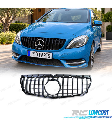 CALANDRE MERCEDES CLASSE B W246 11-14 LOOK GT NOIR BRILLANT