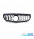 CALANDRE MERCEDES CLASSE B W246 14-18 LOOK GT NOIR CHROME