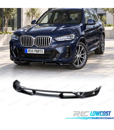 LIP SPOILER BMW X3 G01 21-24 LOOK M PERFORMANCE NOIR BRILLANT