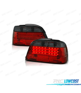 FEUX ARRIÈRE BMW SÉRIE 7 E38 94-01 LED ROUGE NOIR