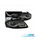 PHARES LED DAYLIGHT DRL AUDI A4 B8 07-11FOND NOIR