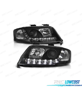 PHARES AUDI A6 4B 97-99 DAYLIGHT FOND NOIR