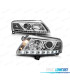 PHARES XÉNON AUDI A6 4F 04-08 DRL LUMIÈRE DIURNE RÉELLE FOND CHROME