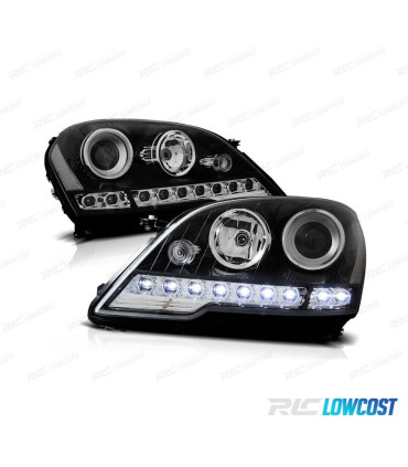 PHARES MERCEDES CLASSE ML W164 08-11 DAYLIGHT FOND NOIR
