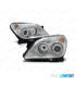 PHARES OPEL ASTRA H 04-09 ANGEL EYES FOND CHROMÉ
