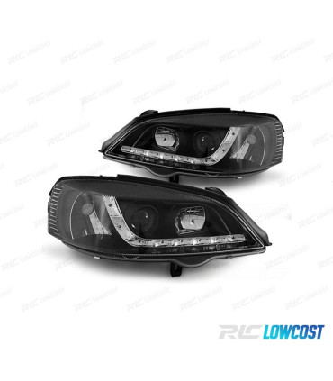 PHARES POUR OPEL ASTRA G 94-97 DAYLIGHT LED FOND NOIR