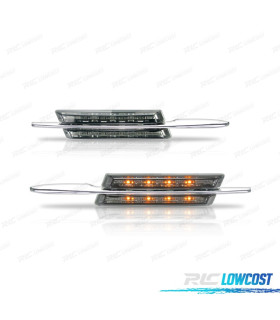 CLIGNOTANTS LATÉRAUX LED POUR BMW E46 BERLINE 02-05 FUMÉ