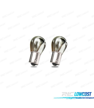 KIT AMPOULES CHROMÉ P21W CLIGNOTANTS
