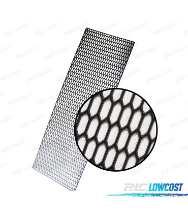 GRILLE DE PARE-CHOCS UNIVERSELLE ABS NOIR