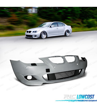 PARE CHOCS FRONTAL BMW E60 E61 03-07 LOOK M PDC SRA