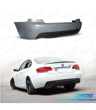 PARE CHOCS ARRIÈRE BMW E92 E93 06-14 PDC LOOK M