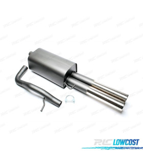 POT D'ÉCHAPPEMENT POUR AUDI A4 B5 LIMOUSINE AVANT 94-01 X2