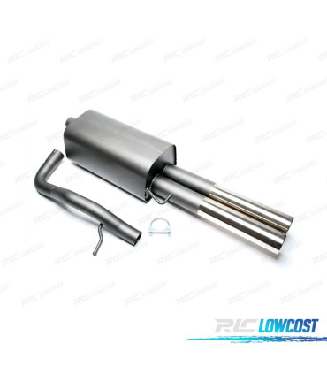 POT D'ÉCHAPPEMENT POUR AUDI A4 B5 LIMOUSINE AVANT 94-01 X2