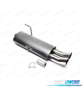 POT D'ÉCHAPPEMENT POUR PEUGEOT 206 09 1998- x2 DTM