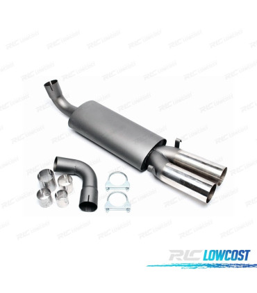 POT D'ÉCHAPPEMENT POUR AUDI 80 1986-1996 x2