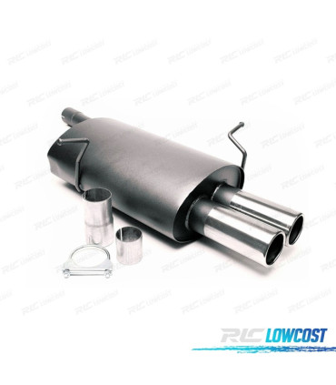 POT D'ÉCHAPPEMENT BMW SÉRIE 3 E46 1998-2001 x2 DISEAUTÉ