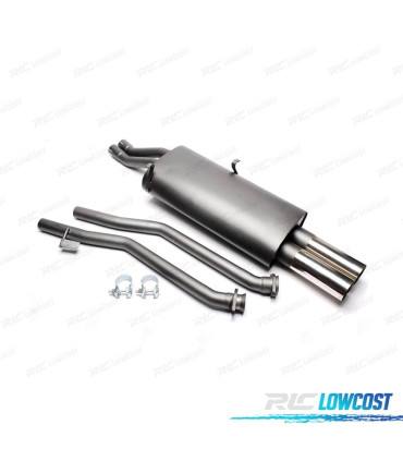 POT D'ÉCHAPPEMENT POUR BMW SÉRIE 3 E30 L6 1982-1993 x2