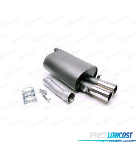 POT D'ÉCHAPPEMENT POUR BMW SÉRIE 5 TOURING E39 1998-2003 x2