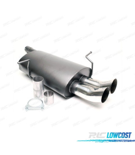 POT D'ÉCHAPPEMENT POUR BMW SÉRIE 3 E46 1998-2001 x2 DTM